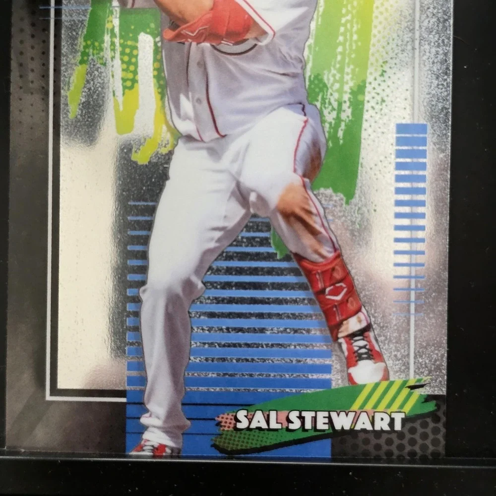 2026 Topps Finest Uncommon Sal Stewart Mini Diamond RC #179 & Common RC #39